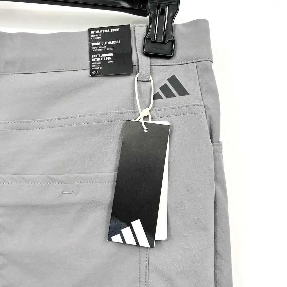 ADIDAS Men's Ultimate365 5-Pocket Golf Shorts Size 35 Grey Three Athletic NWT_11